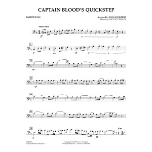 Captain Blood's Quickstep - Baritone B.C.